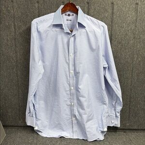 Bonobos Blue Dress Shirt Classic Formal Style